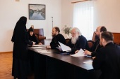 В Новгородской митрополии состоялась аттестация слушательниц с целью аккредитации курсов для монашествующих