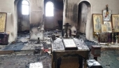 В Тернопольской области сожгли храм Украинской Православной Церкви