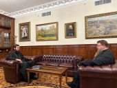Председатель ОВЦС встретился с представителем Православной Церкви Чешских земель и Словакии при Патриархе Московском
