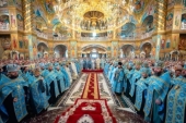 В Почаевской лавре состоялись торжества по случаю праздника Почаевской иконы Божией Матери