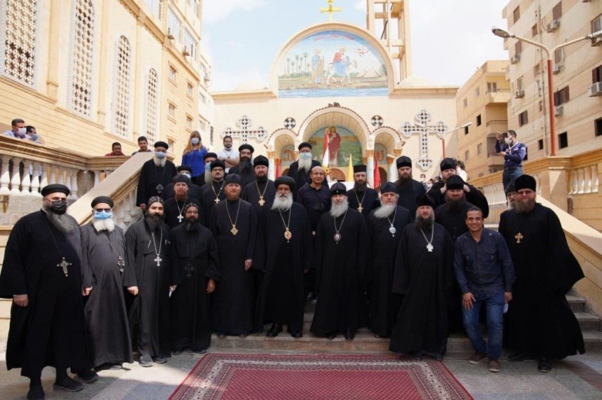 Делегация игуменов и насельников монастырей Украинской Православной Церкви совершила паломничество к общехристианским святыням Египта