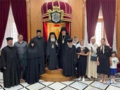 Предстоятель Иерусалимской Православной Церкви принял архиепископа Рузского Тихона