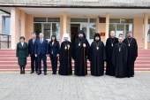 Патриарший экзарх всея Беларуси поздравил подопечных Смолевичского центра социального обслуживания населения с праздником Пасхи